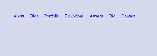 CSS Float Unordered List